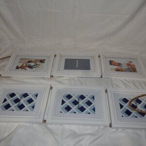 two hanging picture frames